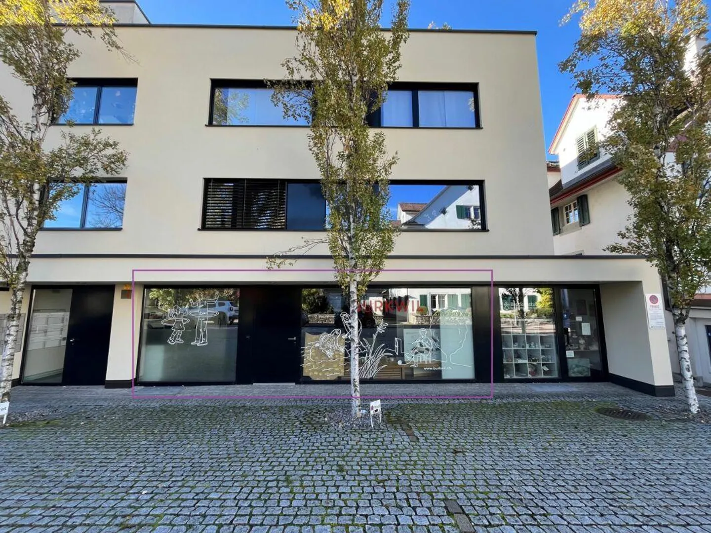 Äusserst attraktive Büro- oder Ladenfläche im Herzen von Meilen! - Foto 2 von 9