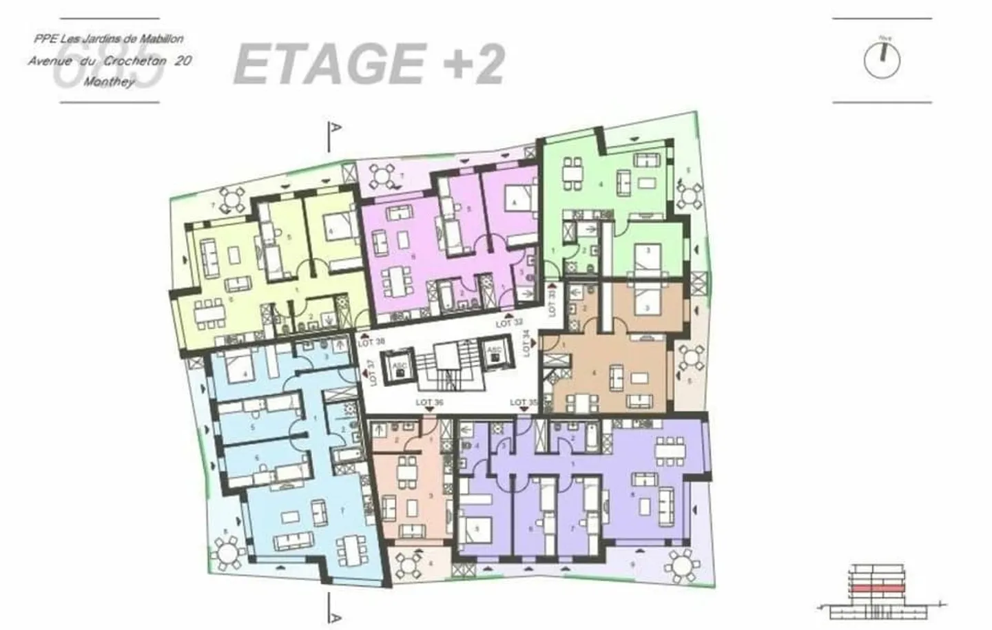 2.5-room apartment in Monthey - Photo 8 of 13