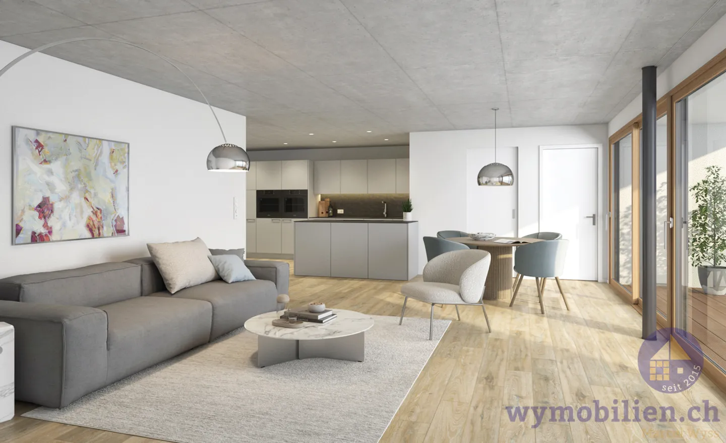 Nuova costruzione Kirchberg BE: appartamento di 2,5 stanze di alta qualità - Foto 2 di 8