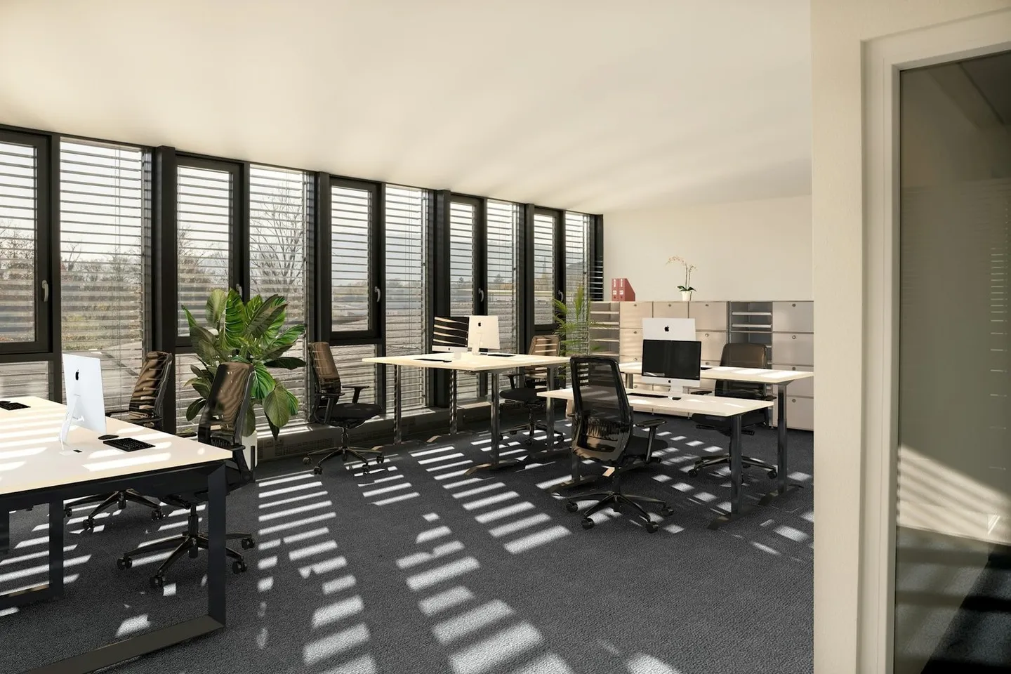 Modernes Bürogebäude - Foto 2 von 9