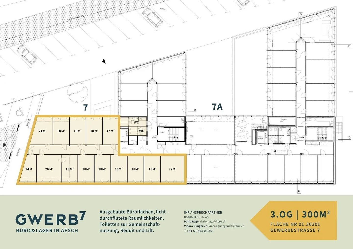 Modernes Bürogebäude - Foto 9 von 9