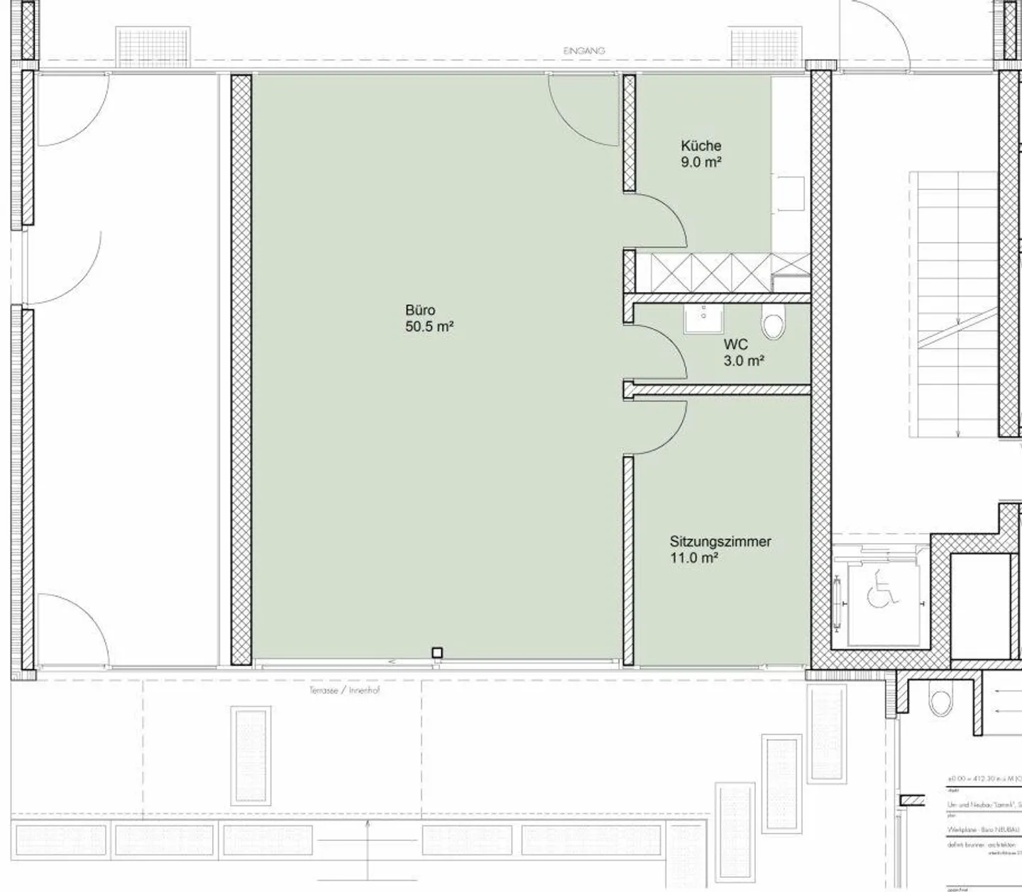 Äusserst attraktive Büro- oder Ladenfläche im Herzen von Meilen! - Foto 7 von 9