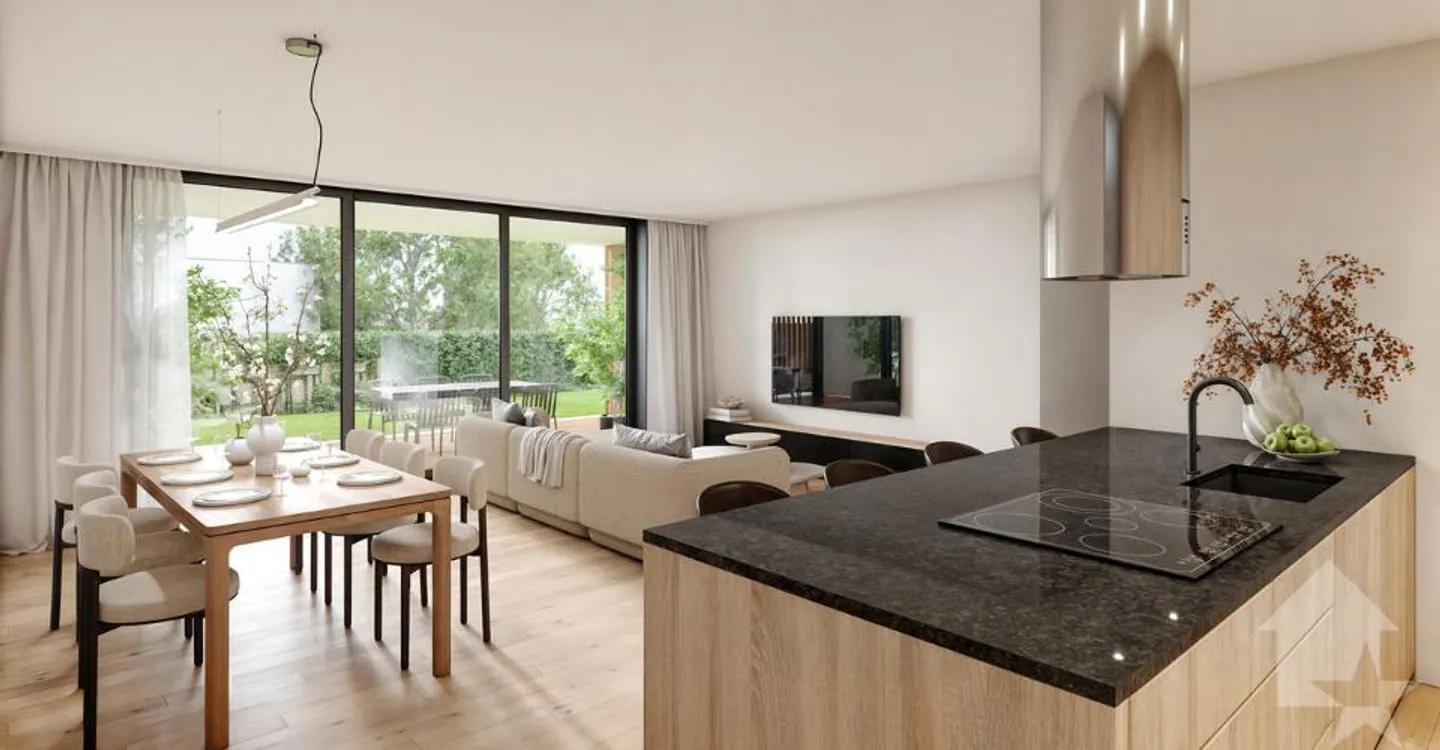 Appartement spacieux avec vue sur les Alpes - Photo 3 sur 11
