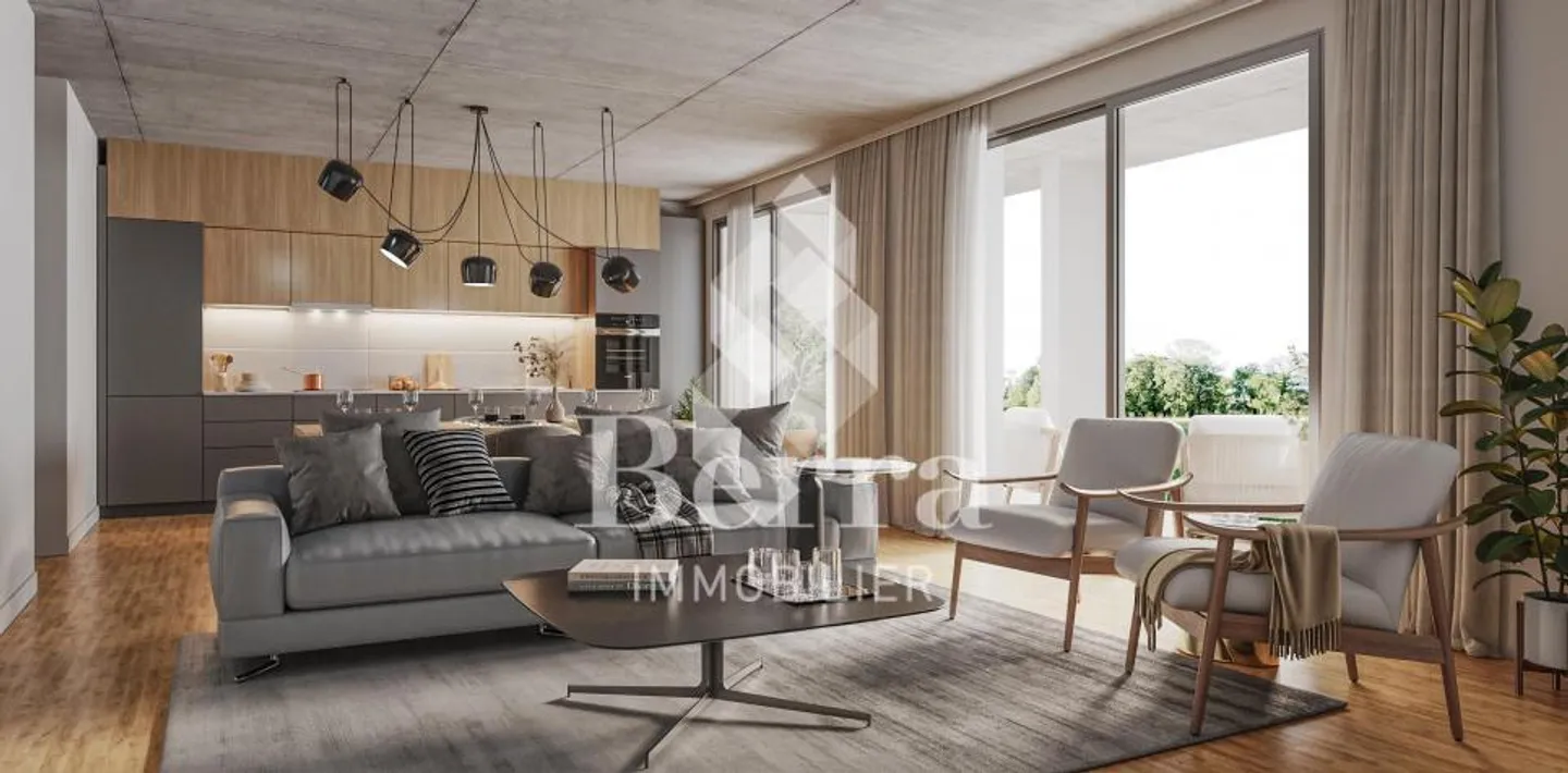 3,5 Zimmer im Erdgeschoss - Foto 6 von 9