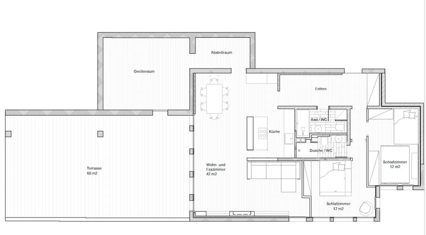 Appartamento con terrazza 3,5 locali con vista panoramica spettacolare - Foto 23 di 23