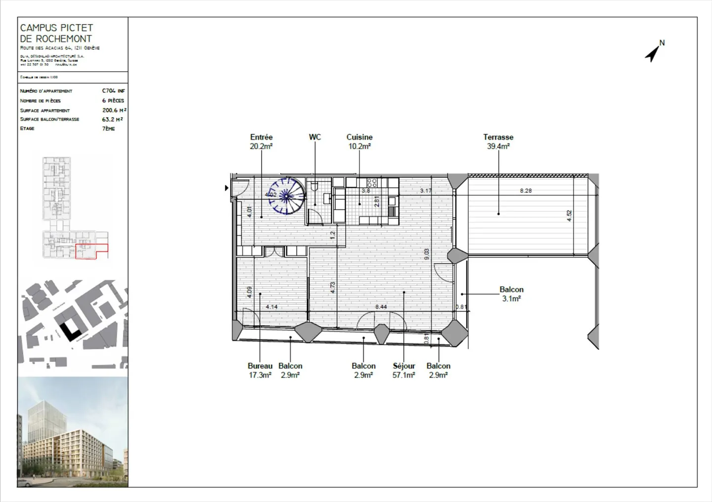 Attique 6 pièces - Photo 9 sur 10