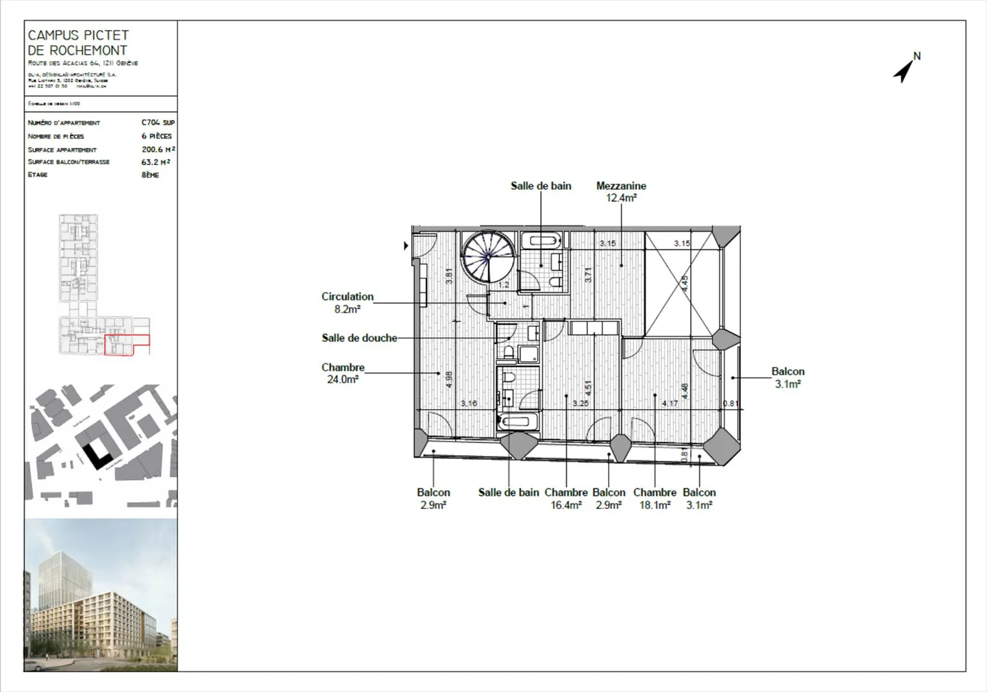 Attique 6 pièces - Photo 10 sur 10