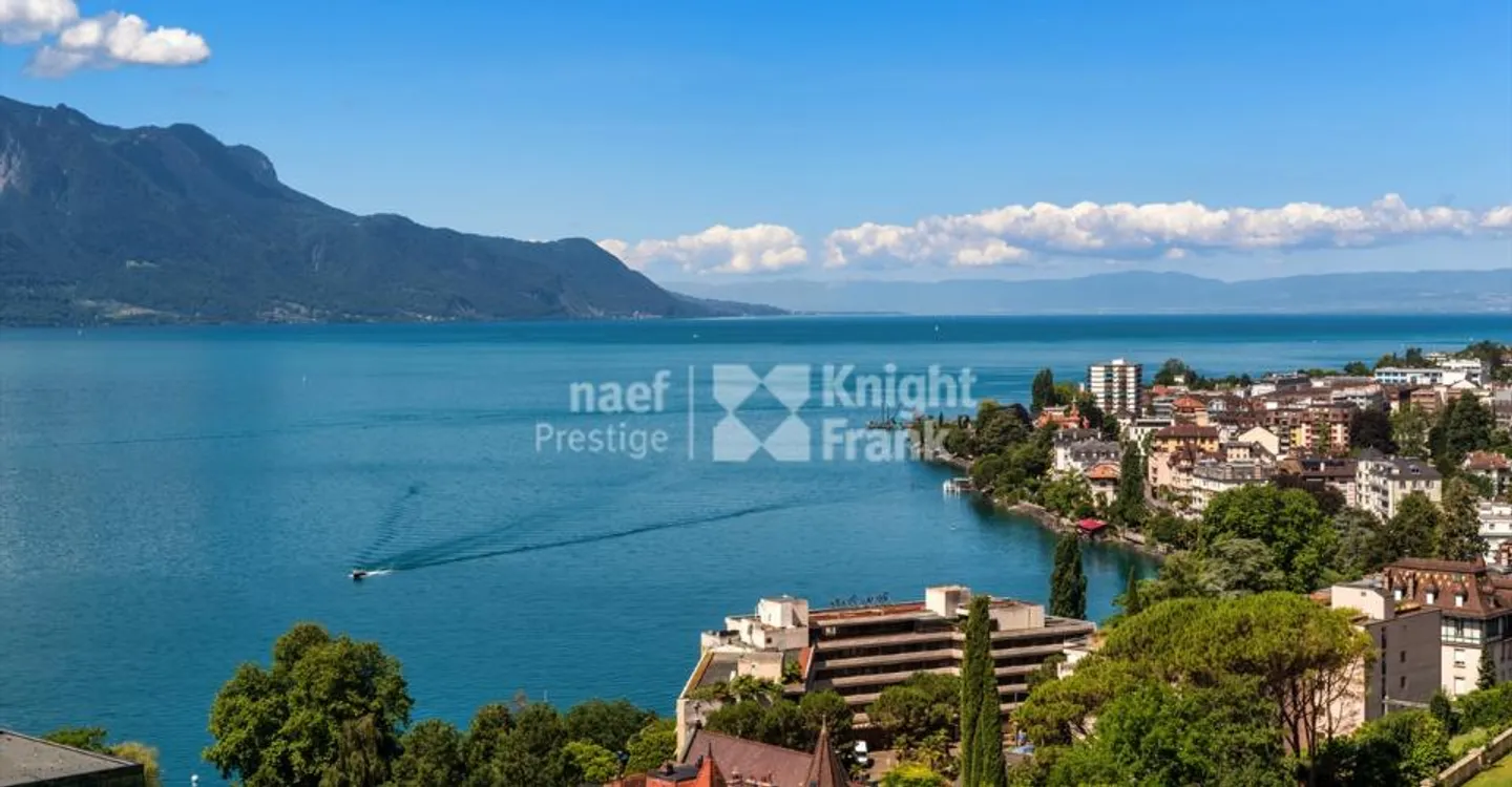 Unique! Penthouse apartment of 8.5 rooms with an exceptional view for sale in the heart of Montreux - Photo 2 of 12