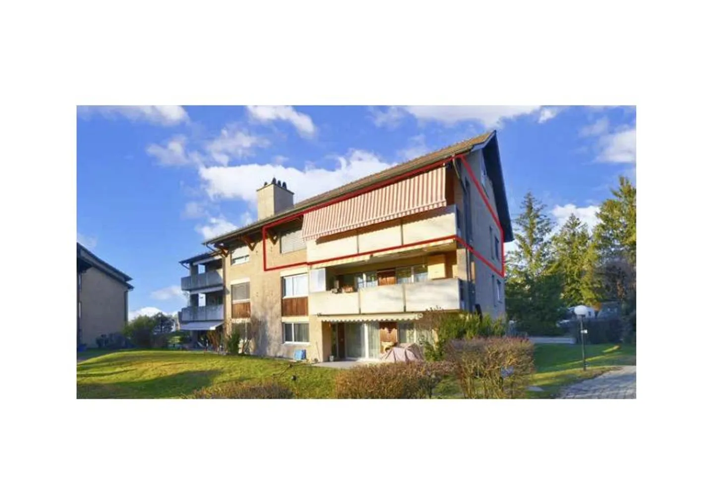 Appartement de 4,5 pièces avec grand balcon, emplacement central - Photo 10 sur 11