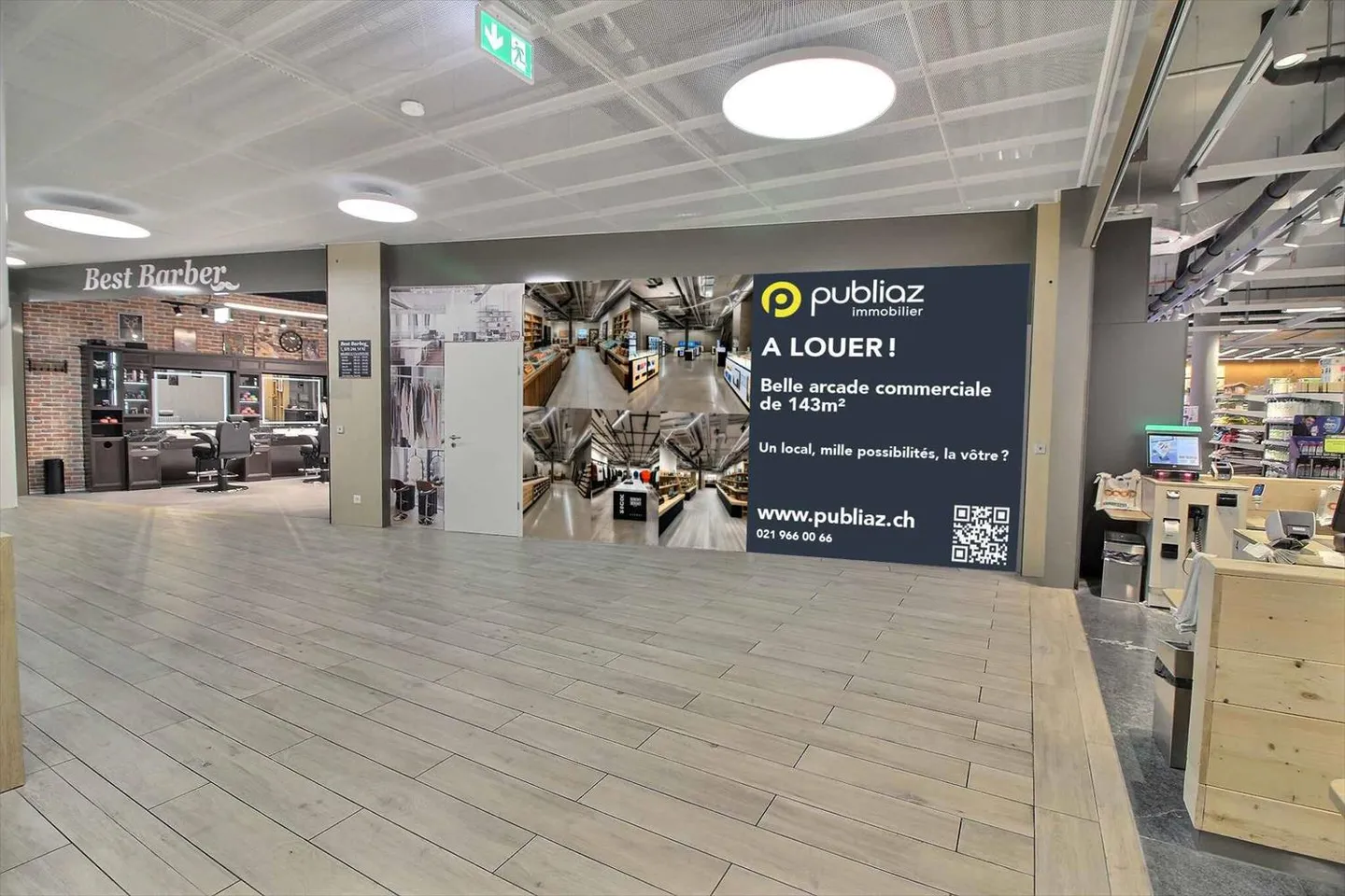 Arco commerciale di 143 m² nel cuore del centro commerciale La Chiésaz - Foto 2 di 6