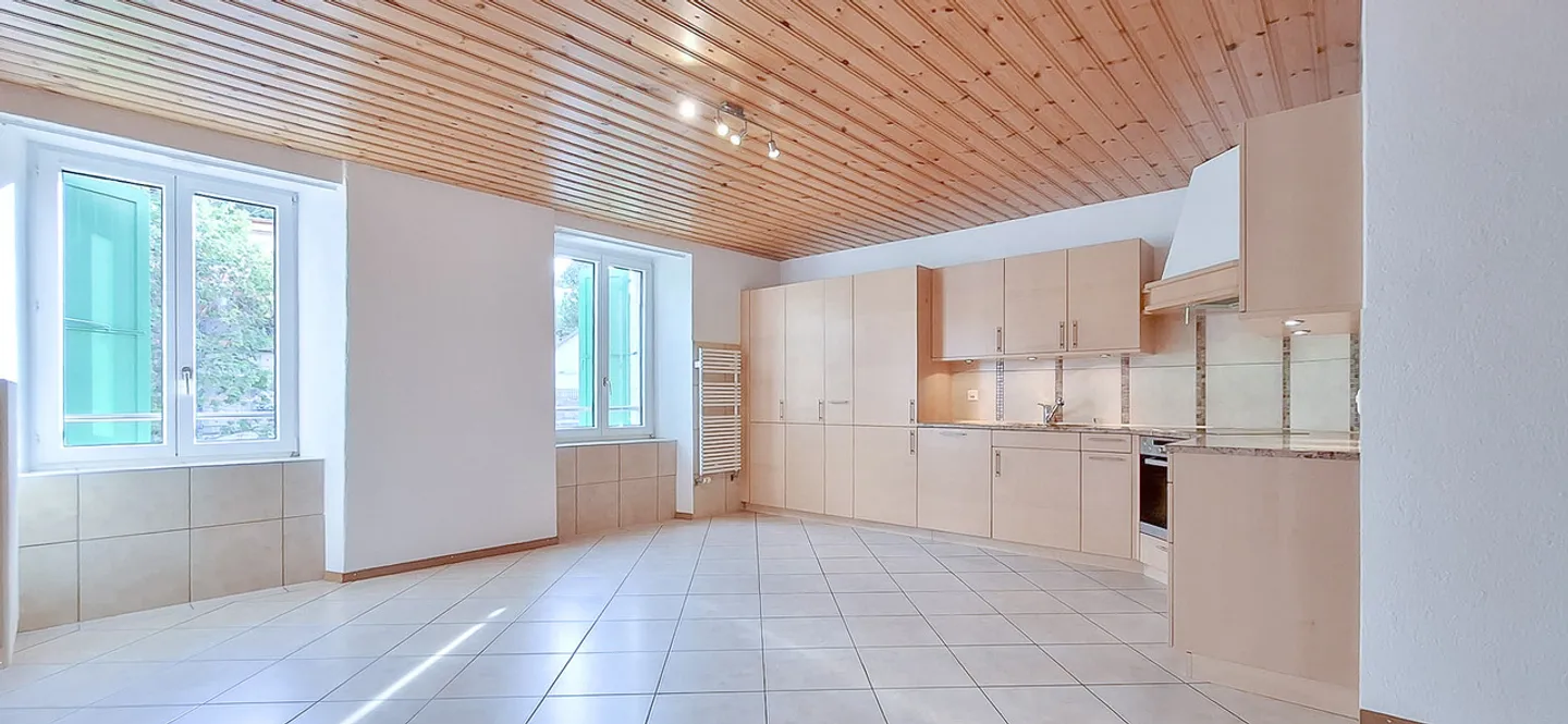 3,5-Zimmer-Wohnung im 2. Stock - Aufzug - Im Herzen von Ste-Croix - Foto 4 von 10