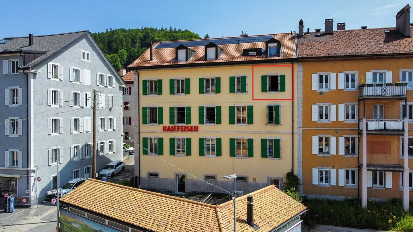 3,5-Zimmer-Wohnung im 2. Stock - Aufzug - Im Herzen von Ste-Croix - Foto 10 von 10
