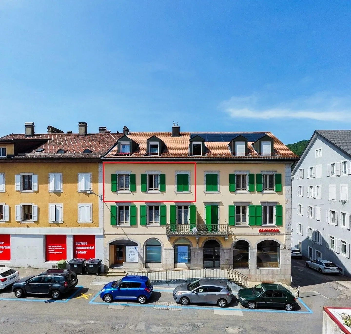 3,5-Zimmer-Wohnung im 2. Stock - Aufzug - Im Herzen von Ste-Croix - Foto 1 von 10