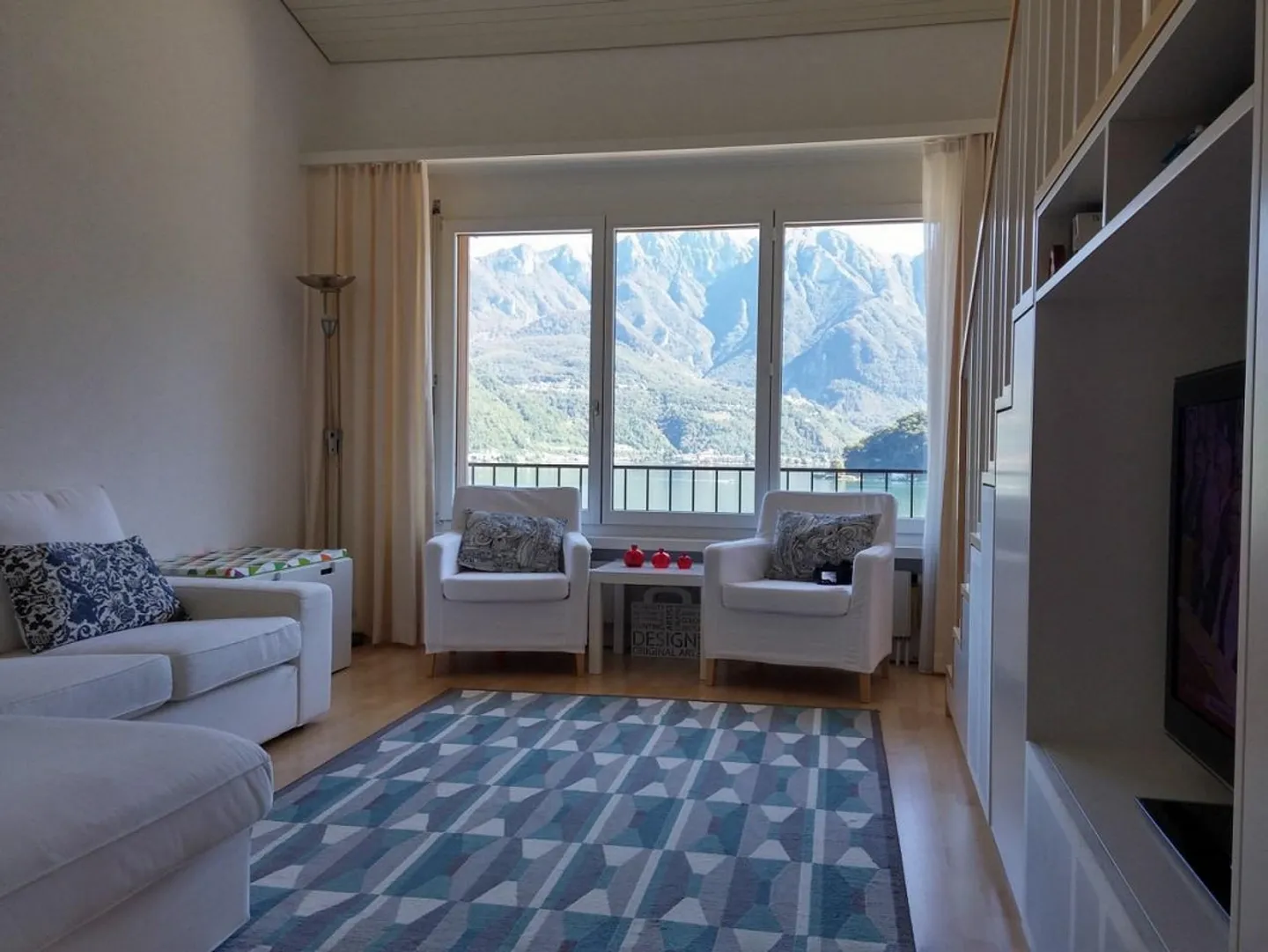 APPARTAMENTO 3.5 LOCALI  IN ZONA SOLEGGIATA CON VISTA LAGO - Foto 5 di 9