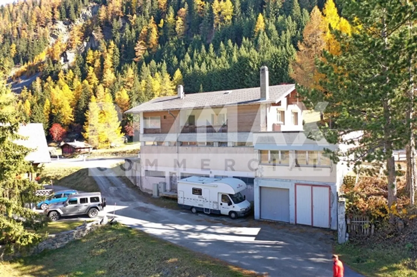 «Gemischt genutztes Gebäude zur Renovierung, mit Restaurant + Zimmern in Bourg-St-Pierre (VS)» - Photo 3 of 8