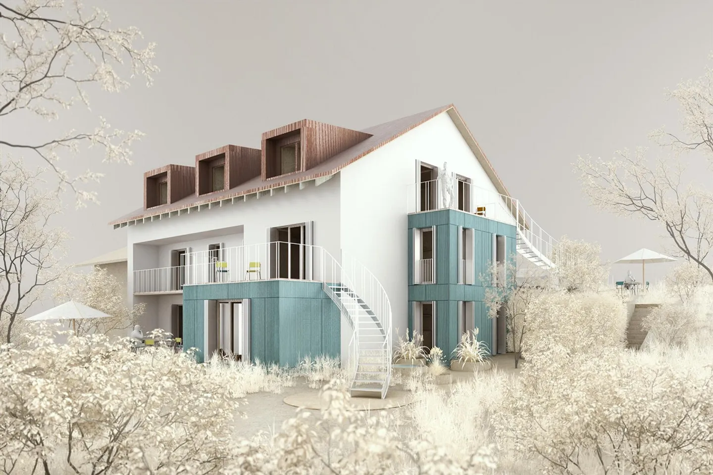 Exclusive 3.5-room apartment with private garden and panoramic view in Uitikon-Waldegg - Photo 1 of 13