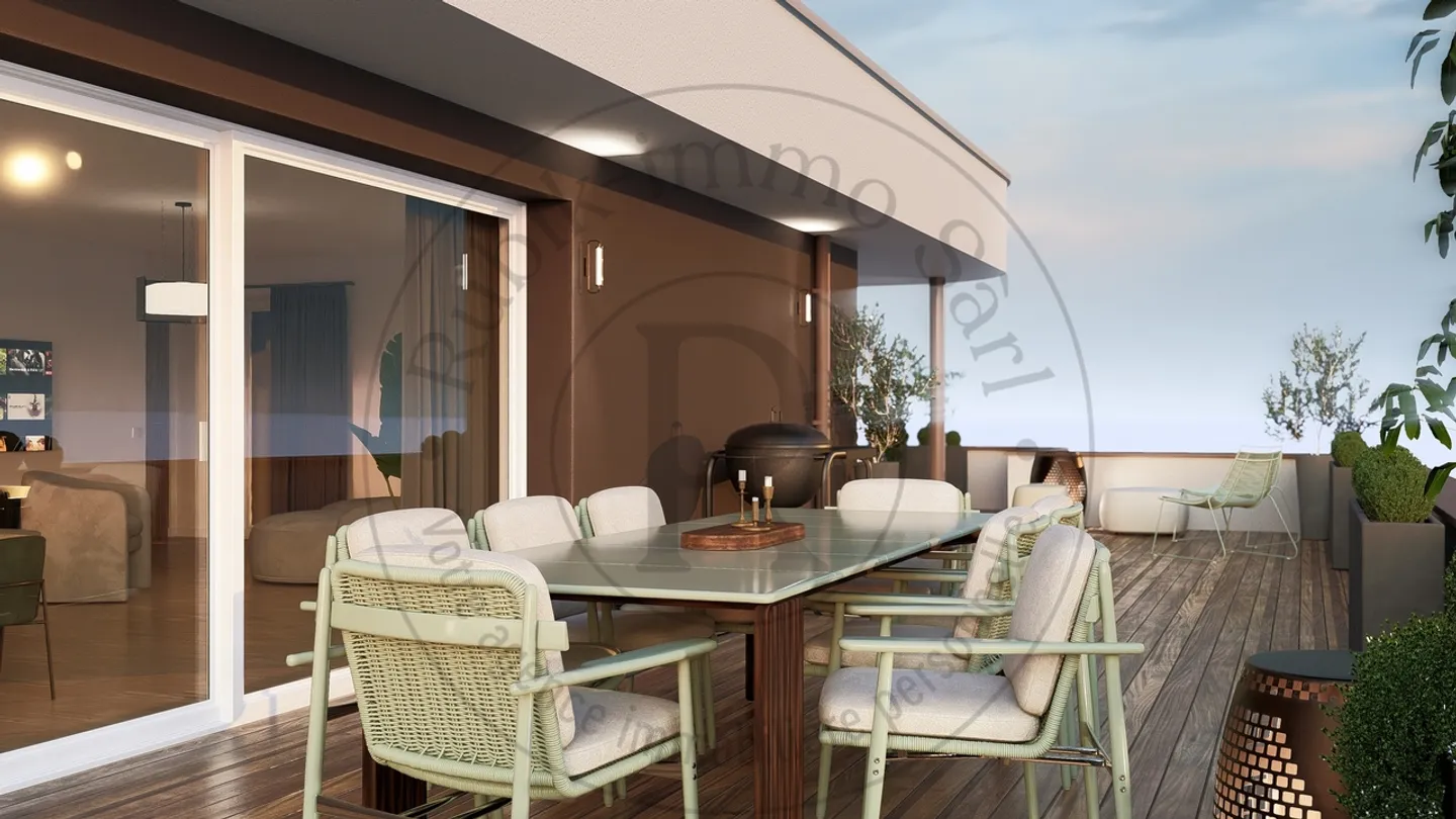 Magnifici attici 5,5 locali di 162m² - Foto 3 di 16