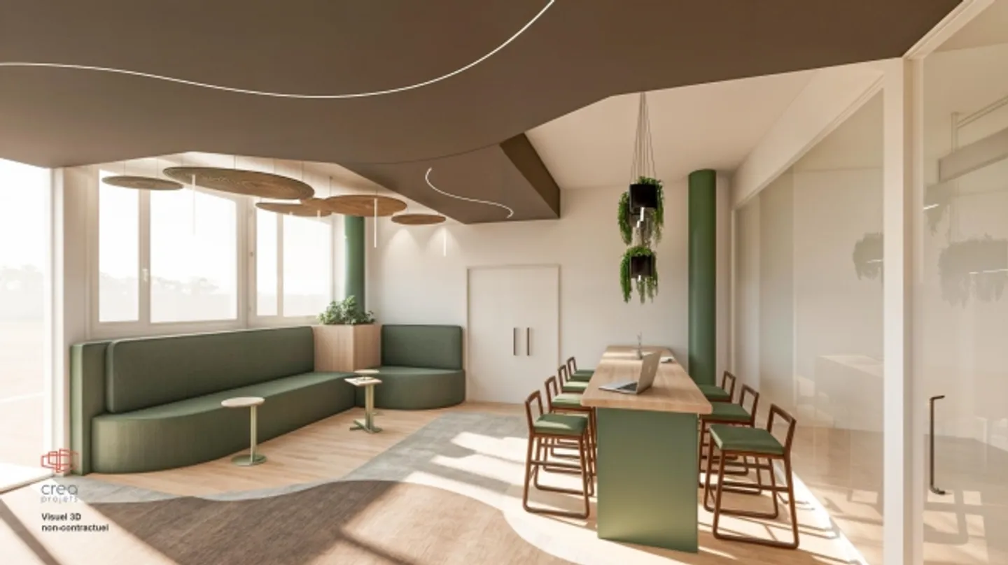 Piano terra di 300 m² in un edificio ristrutturato a Cadolles - Foto 9 di 12