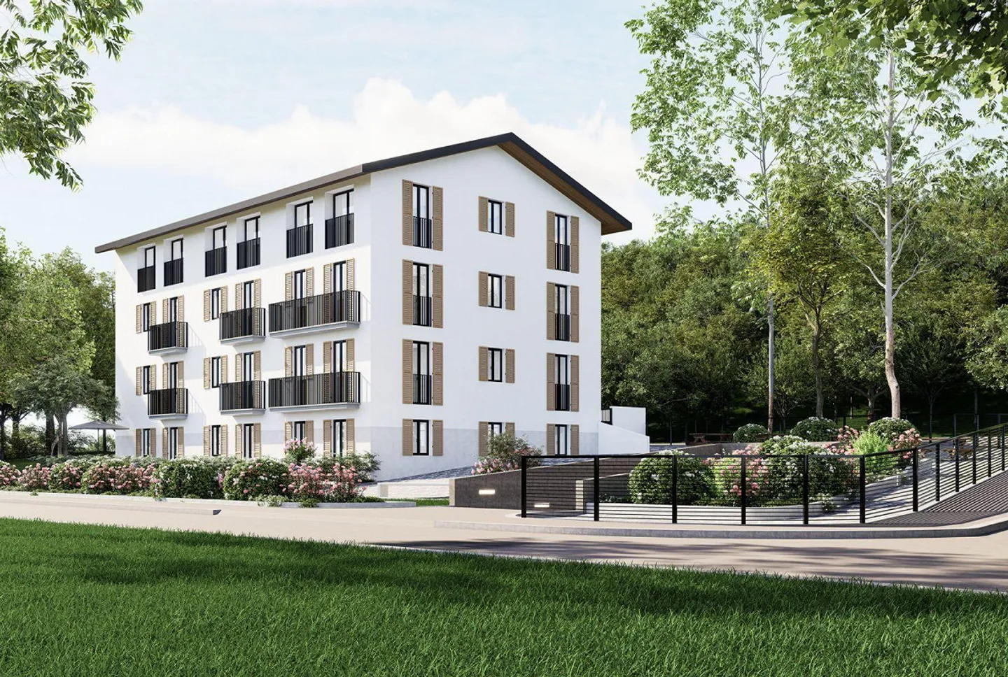 APPARTAMENTO 3.5 LOCALI DI NUOVA COSTRUZIONE CON GIARDINO - Foto 1 di 11