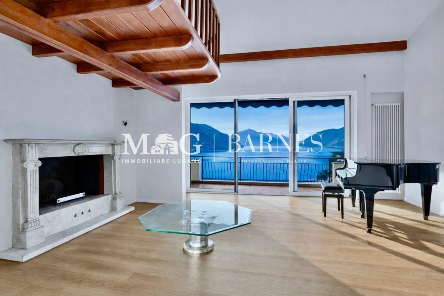 Lugano, Castagnola : Villa avec vue sur le lac et piscine - Photo 5 sur 12