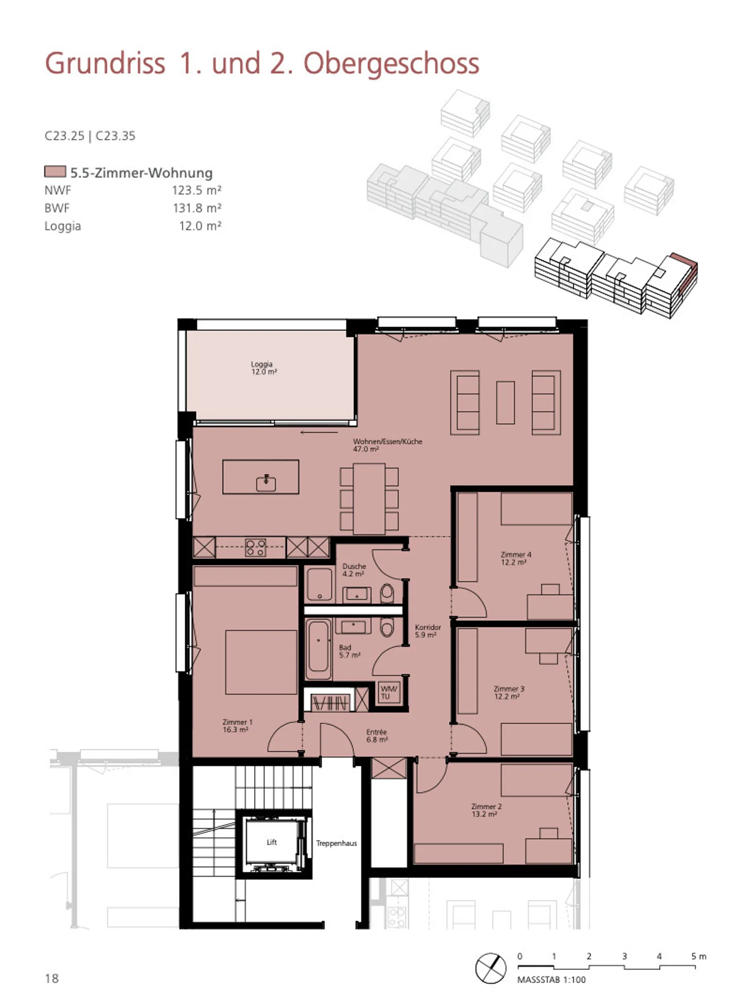 Appartement moderne 5.5 pièces - Photo 13 sur 15