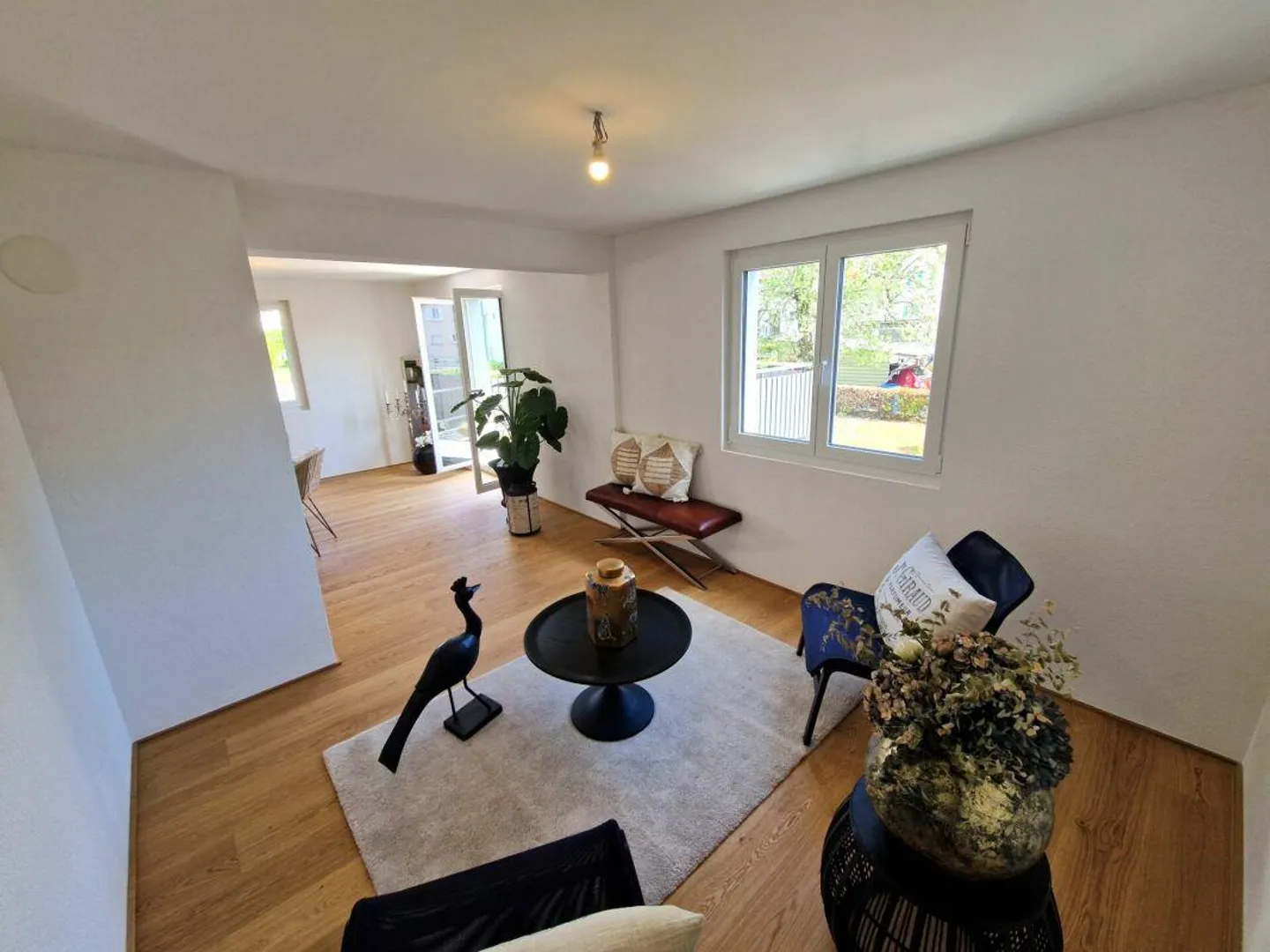 Maison semi-détachée entièrement rénovée dans un emplacement idyllique et calme à Widnau - Photo 3 sur 12