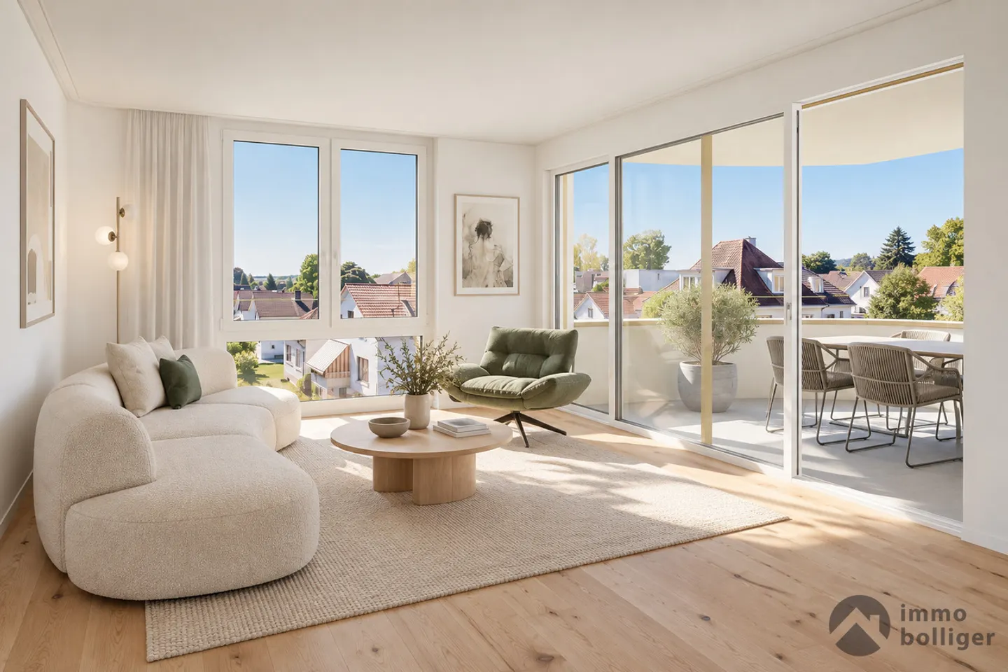 Stilvolle 3.5 Zimmer Wohnung - Foto 1 von 13