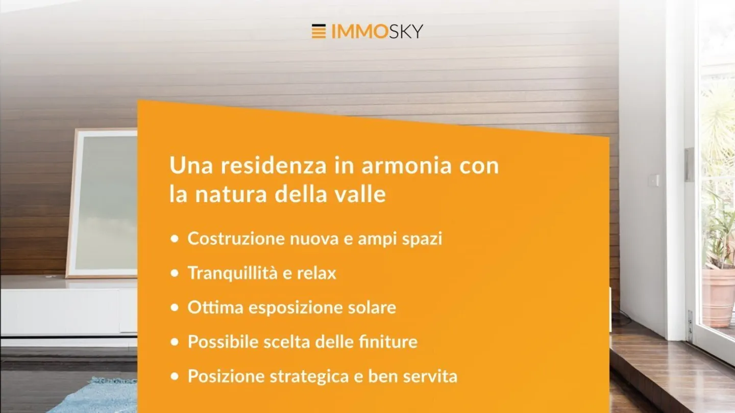 Una residenza in armonia con la natura della valle - Foto 1 von 1