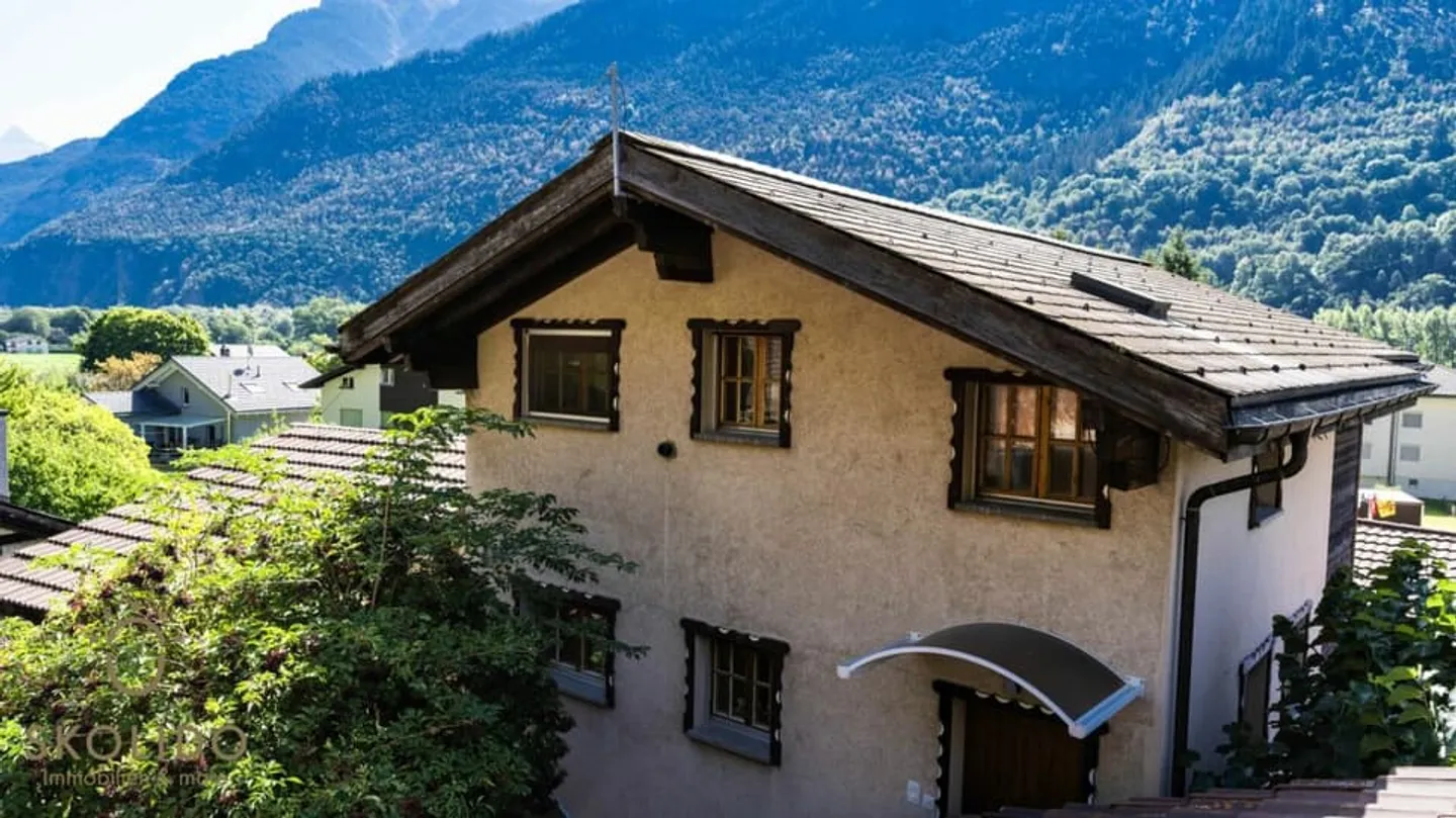 Confortevole appartamento per vacanze con 3 camere a Brigerbad nel sottotetto - Foto 5 di 13