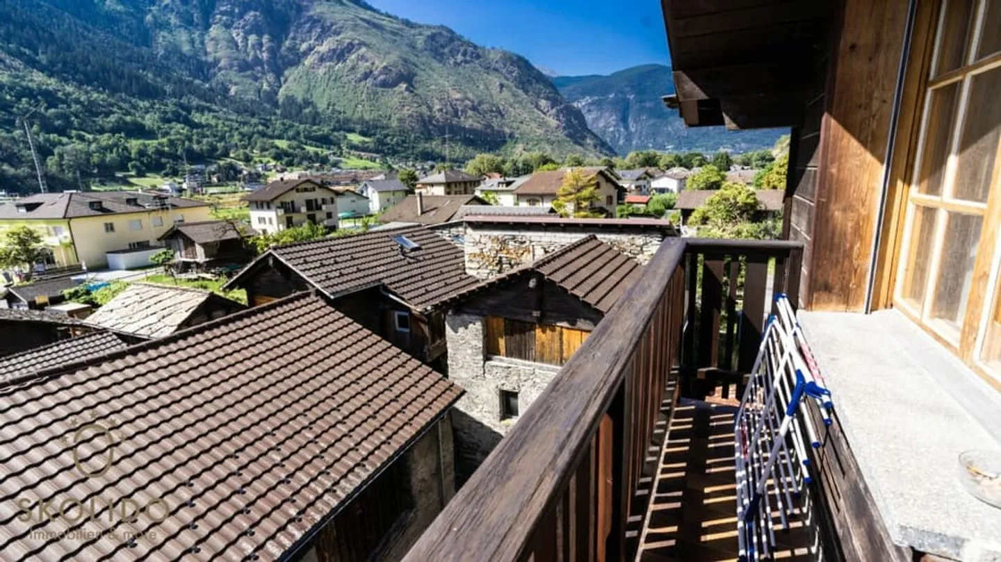 Confortevole appartamento per vacanze con 3 camere a Brigerbad nel sottotetto - Foto 7 di 13