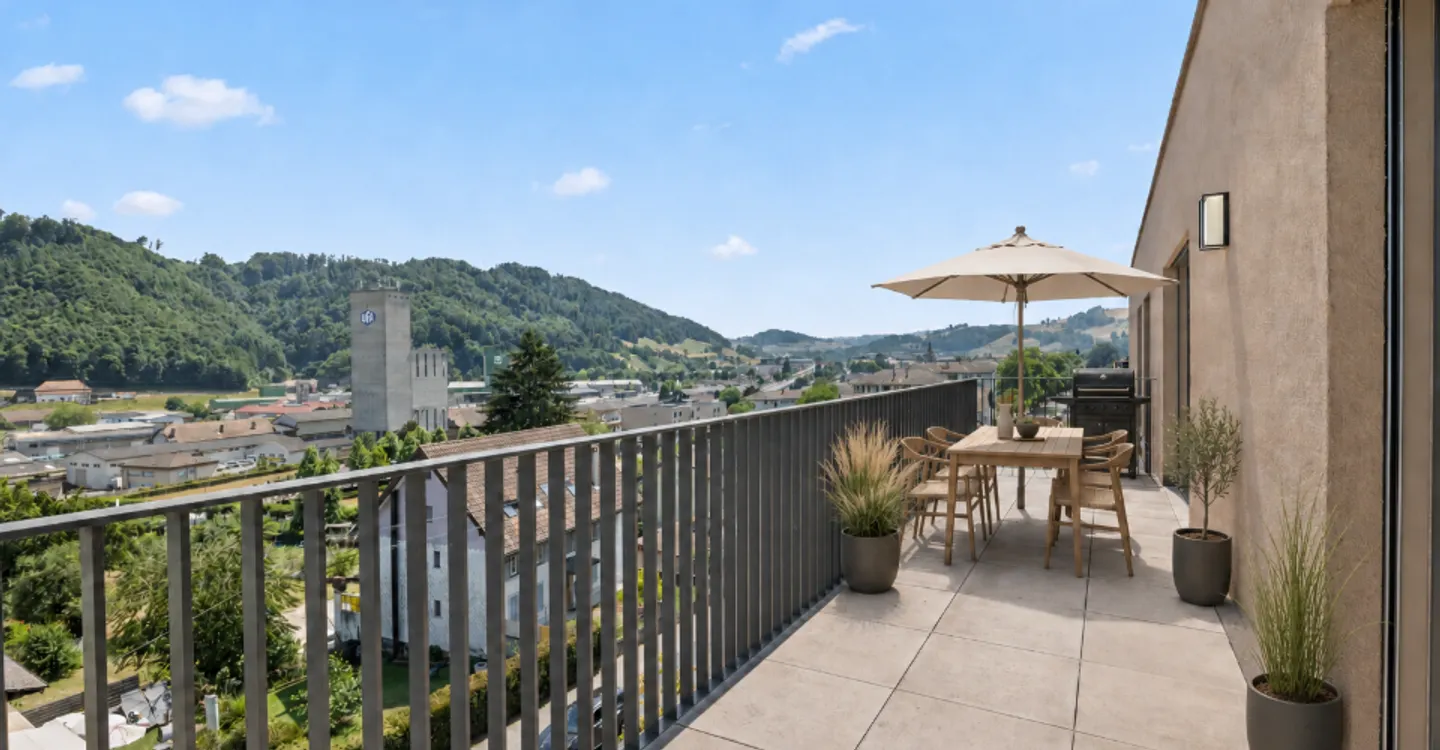 Einzigartige Gelegenheit in Moudon – superbe 4,5 Zimmer Penthouse - Foto 2 von 17