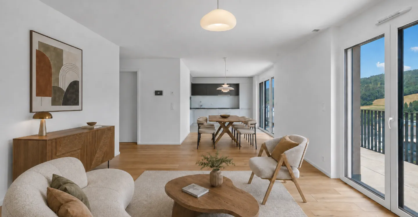 Einzigartige Gelegenheit in Moudon – superbe 4,5 Zimmer Penthouse - Foto 5 von 17