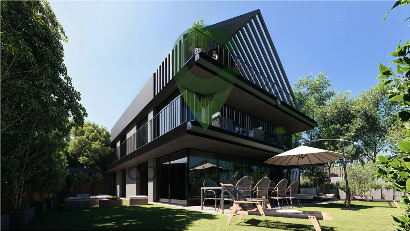 Lot B7 - Elegante appartamento luminoso di 5,5 stanze con balcone e giardino privato - Foto 6 di 8