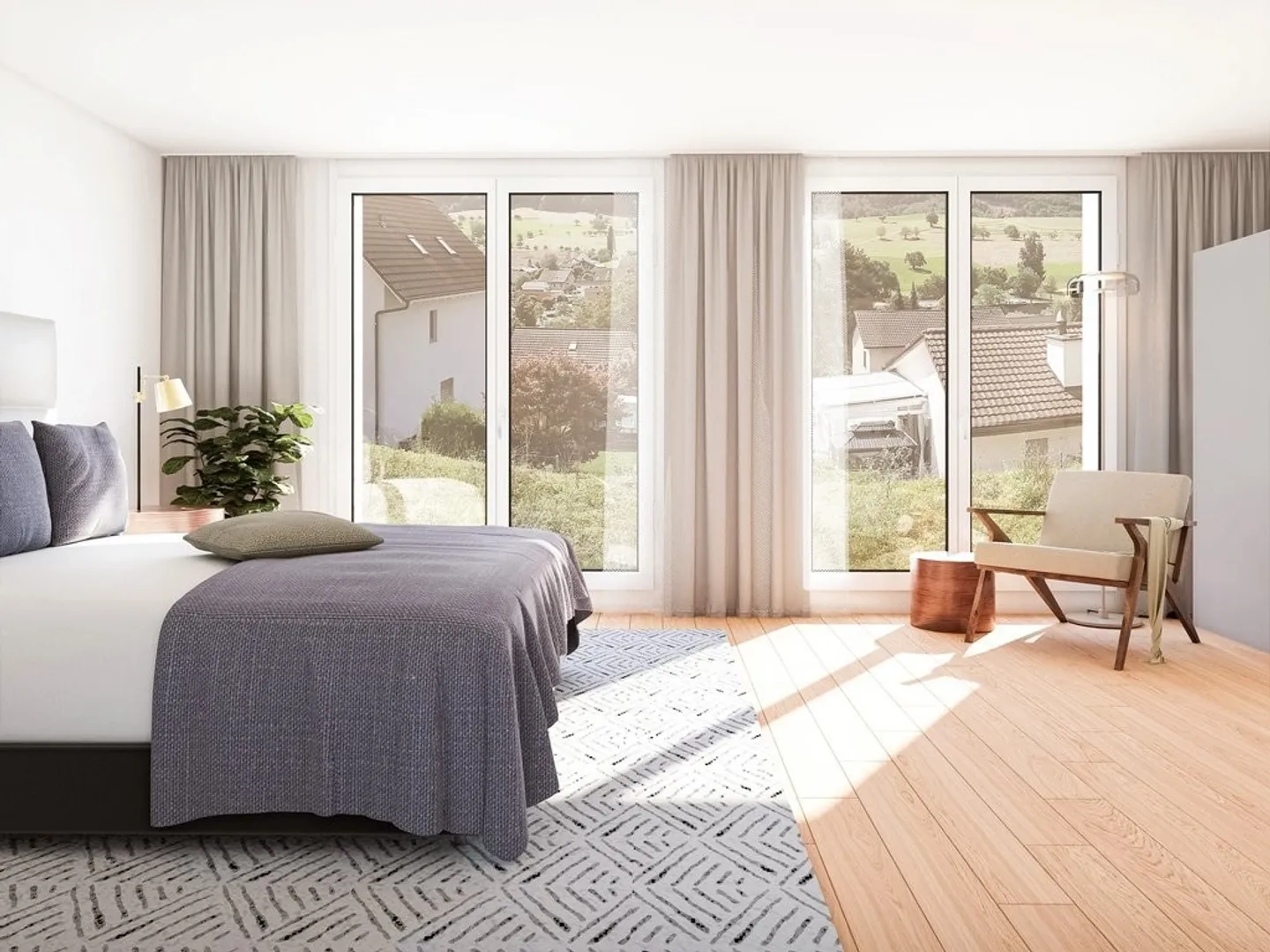 ERSTVERMIETUNG  6.5-Zi.-Reiheneinfamilienhaus mit Carport - Foto 7 von 12