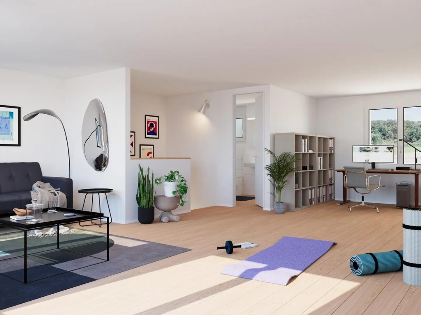 ERSTVERMIETUNG  6.5-Zi.-Reiheneinfamilienhaus mit Carport - Foto 9 von 12