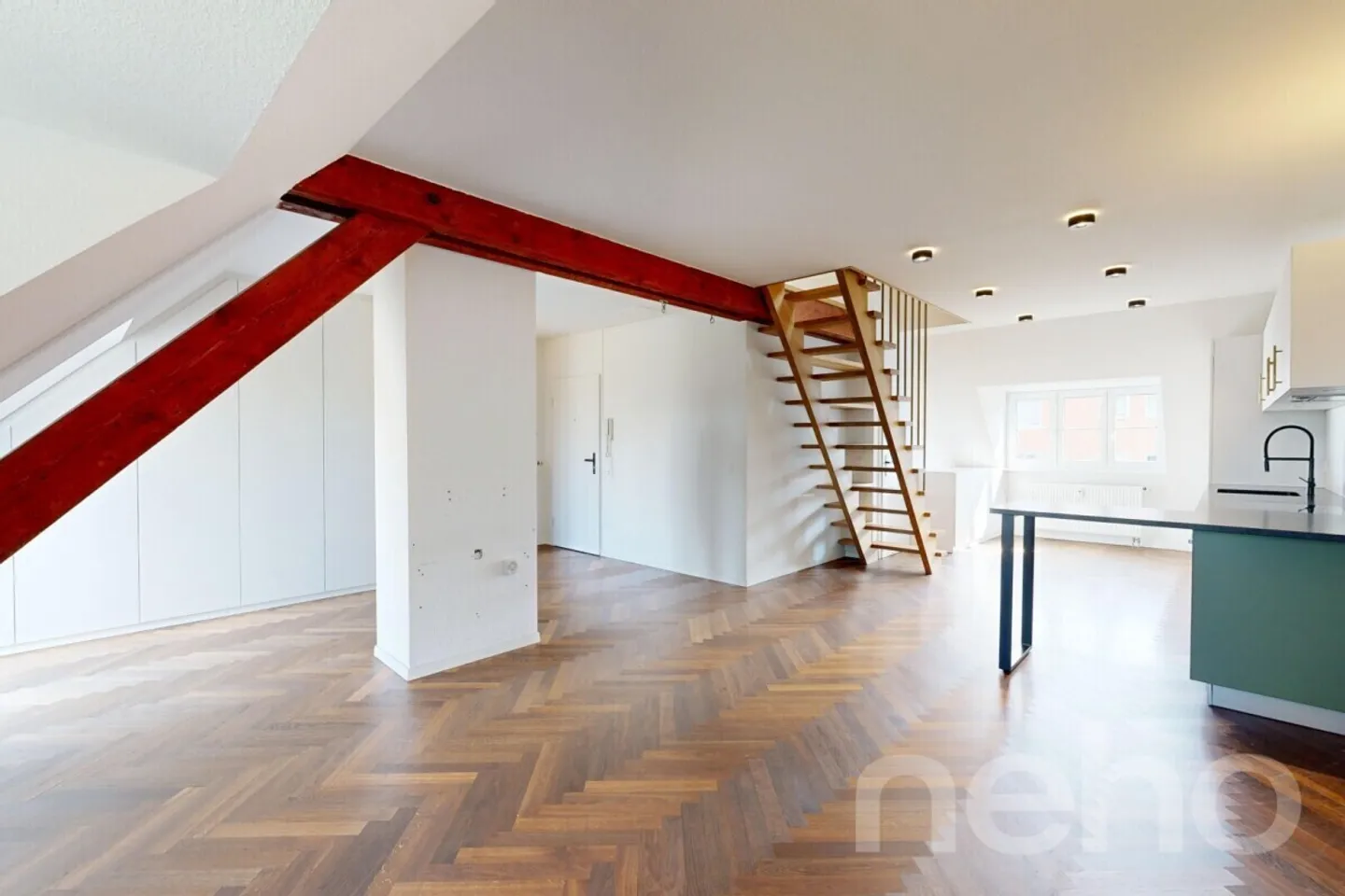 Appartement en duplex de 3 pièces élégant près du Rhin - Photo 3 sur 11
