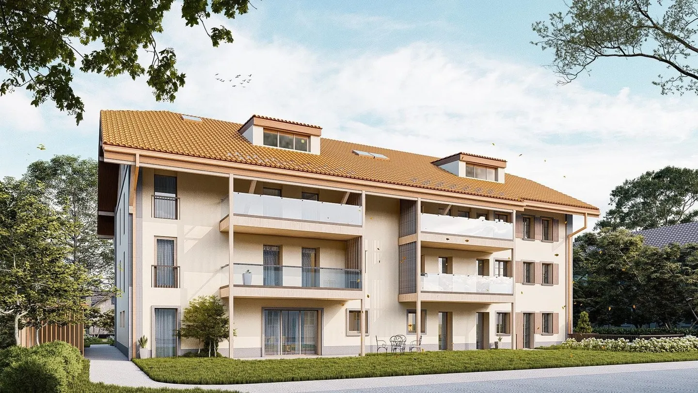 Spacieux 4.5 pièces neuf au coeur de Lully - Photo 1 sur 5