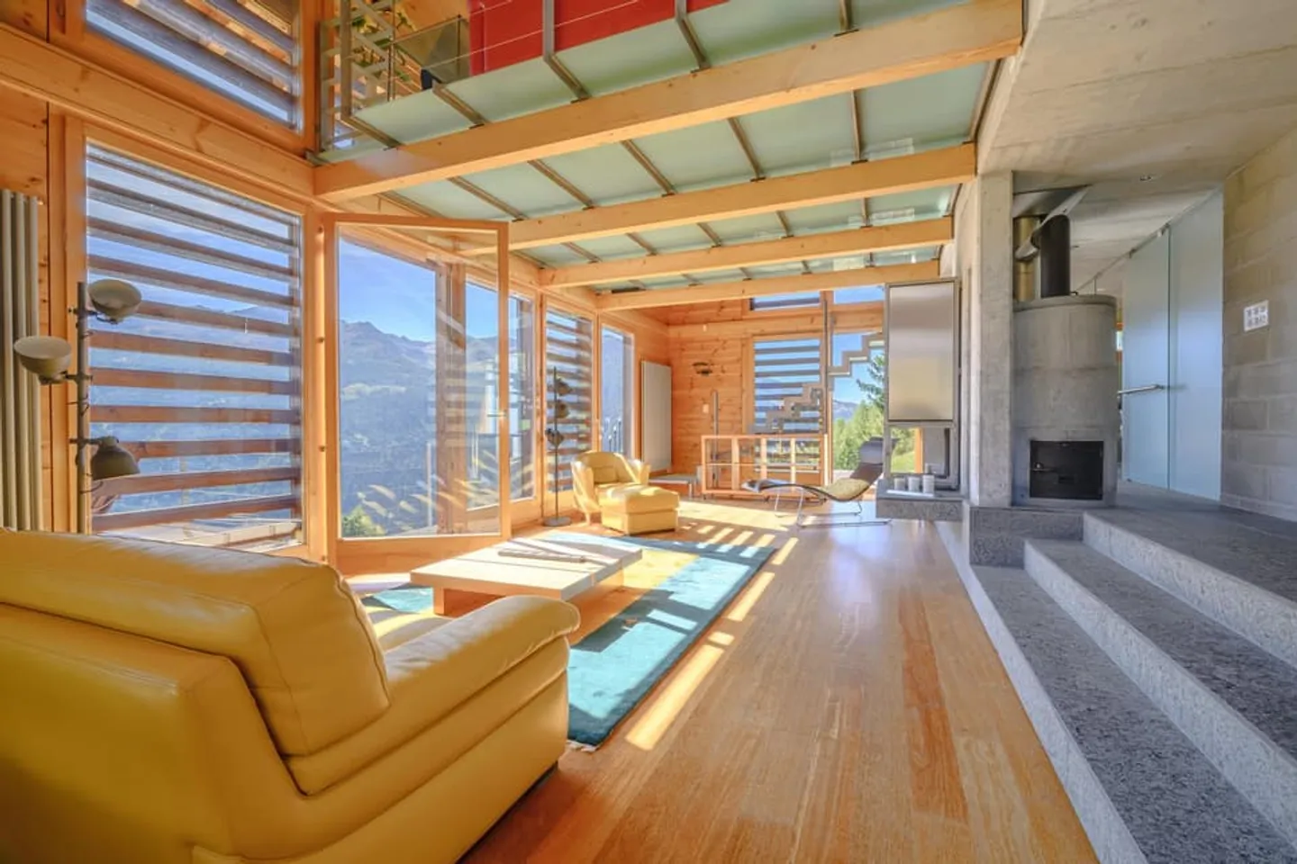 Contemporary architect-designed chalet, original concept, all in transparency - Photo 6 of 13