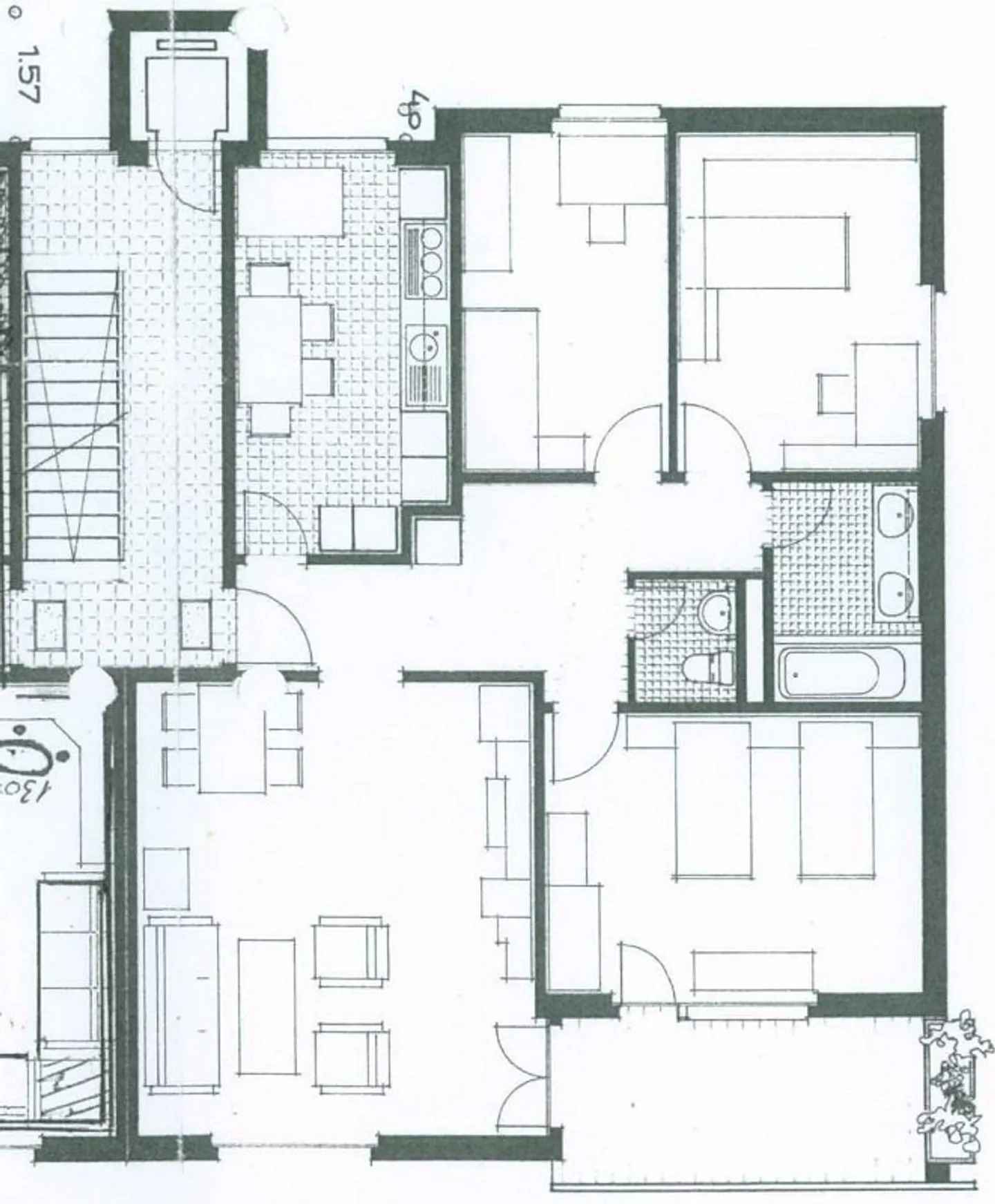 Stylish 4½-room apartment in a central residential location - Photo 4 of 4