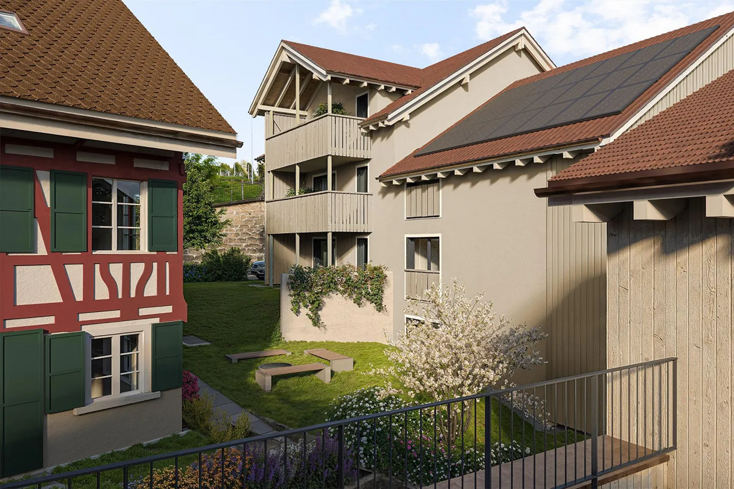 Appartamento moderno di 3.5 locali con balcone a Dörflingen - Foto 1 di 7