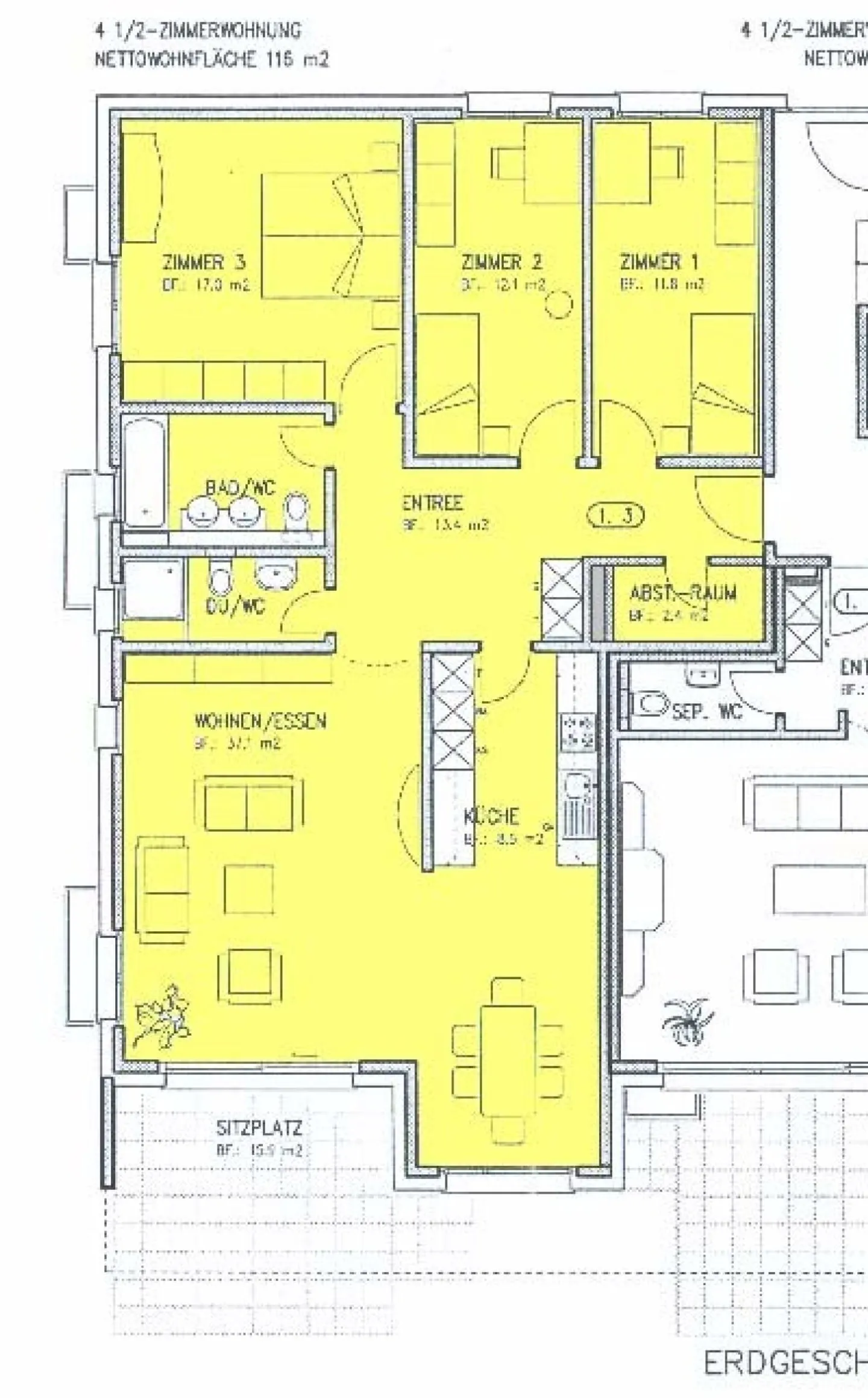 Sonnige Wohnung in Männedorf - Foto 10 von 11