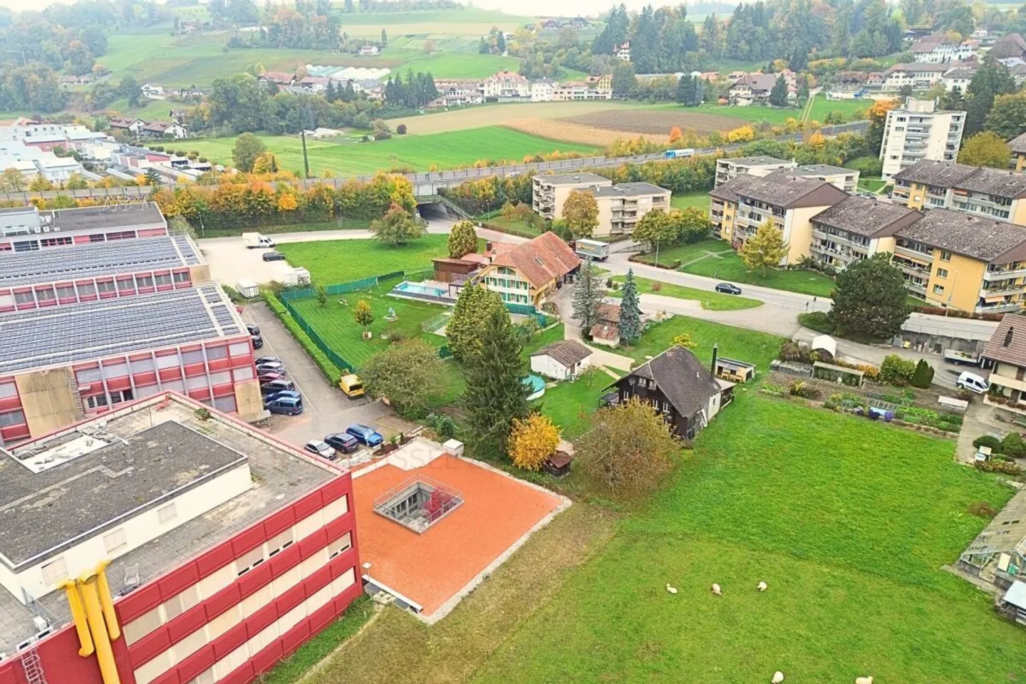 Atriumgebäude mit 220 m² Wohn- und 270 m² Gewerbefläche in Thörishaus (Neuenegg BE) - vielseitig nutzbar - Photo 21 sur 21