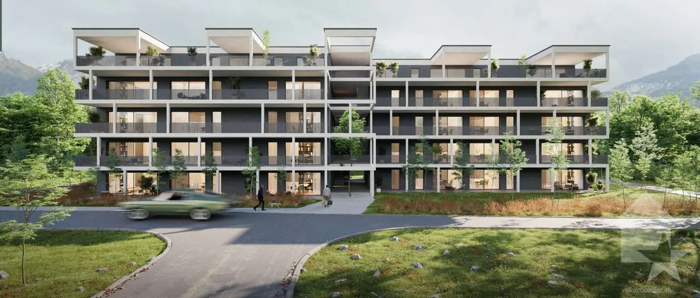 3.5 Room Apartment - Aproz (Nendaz) - Photo 1 of 7