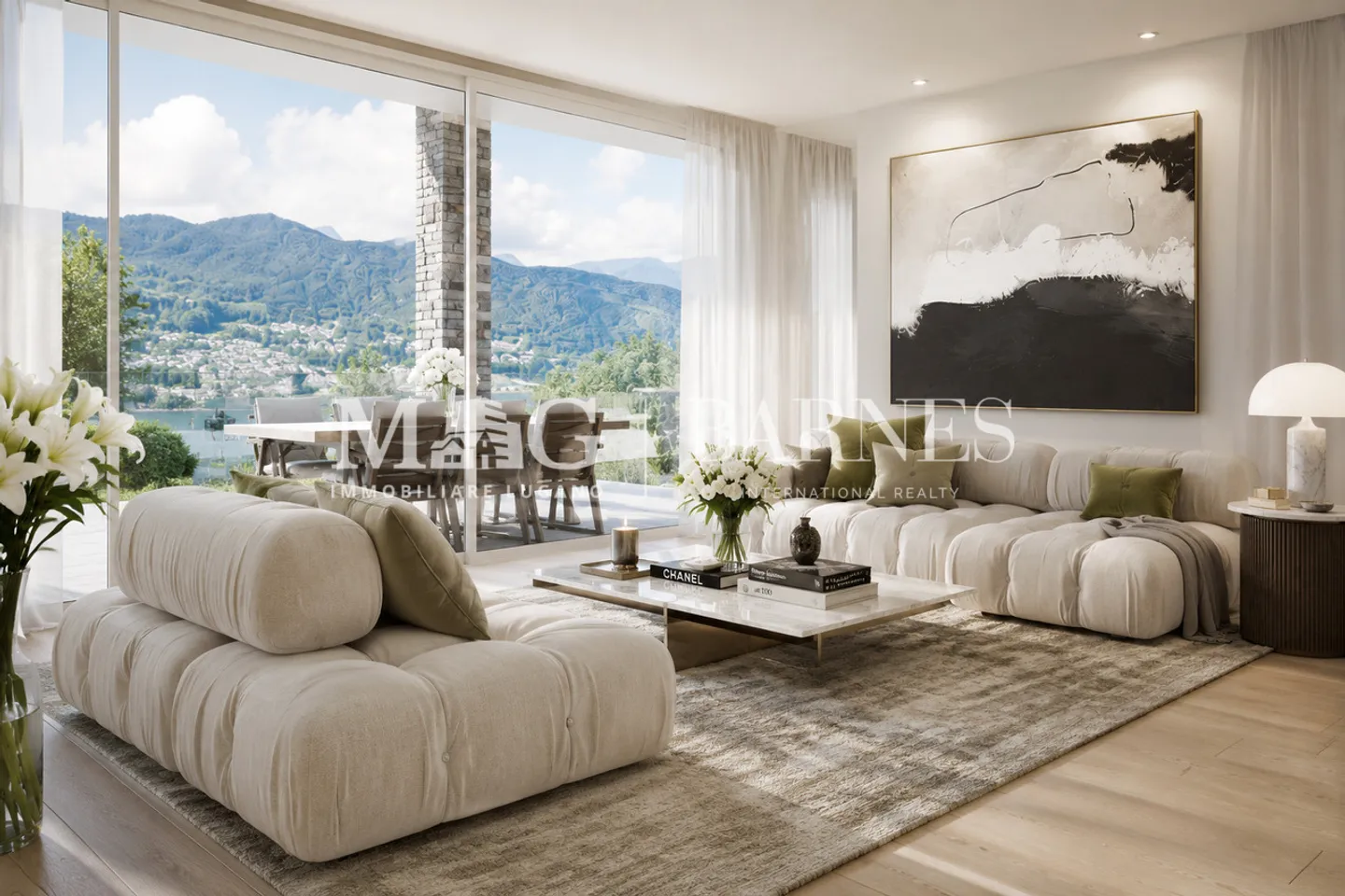 Collina d'Oro : Attique 4,5 pièces avec terrasse dans une nouvelle résidence - Photo 3 sur 5