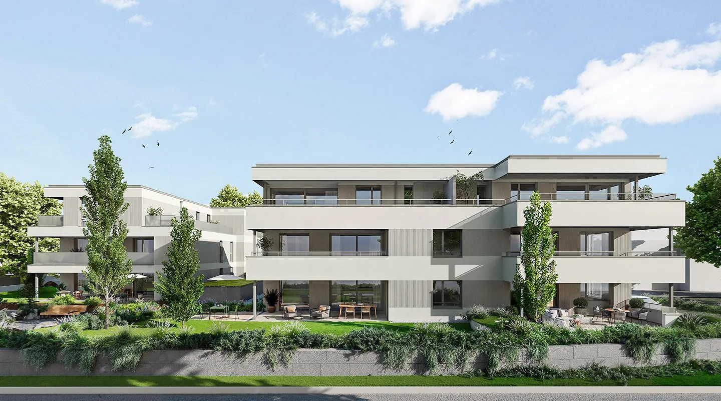 Appartement en attique de 3,5 pièces - Photo 1 sur 8