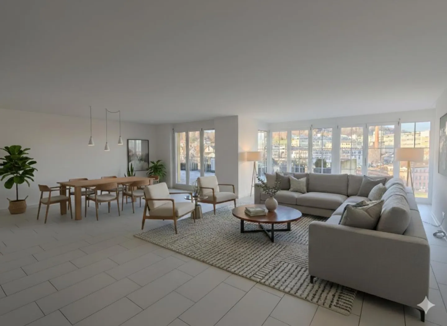 Luxus Terrassenwohnung in Zürich - Foto 3 von 19