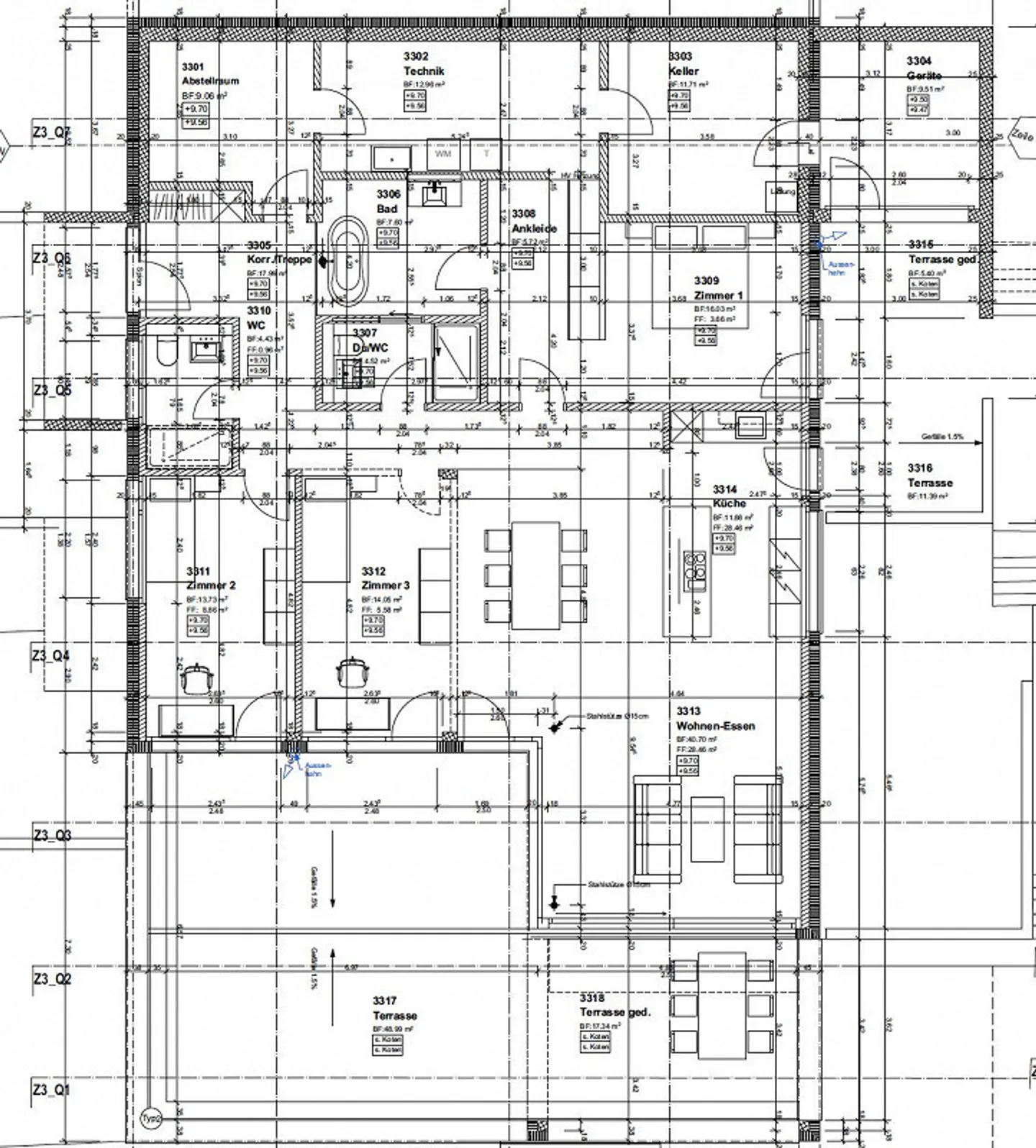 Coole 3 1/2-Zimmer Terrassenwohnung mit Weitblick - Foto 19 von 19