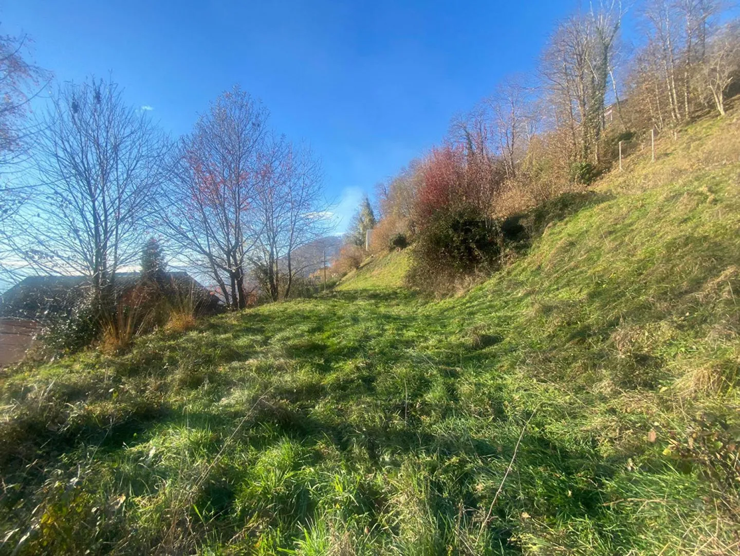 terreno di 1344 m2 edificabile ca. 900 m2. molto tranquilla, solegg... - Foto 2 di 10