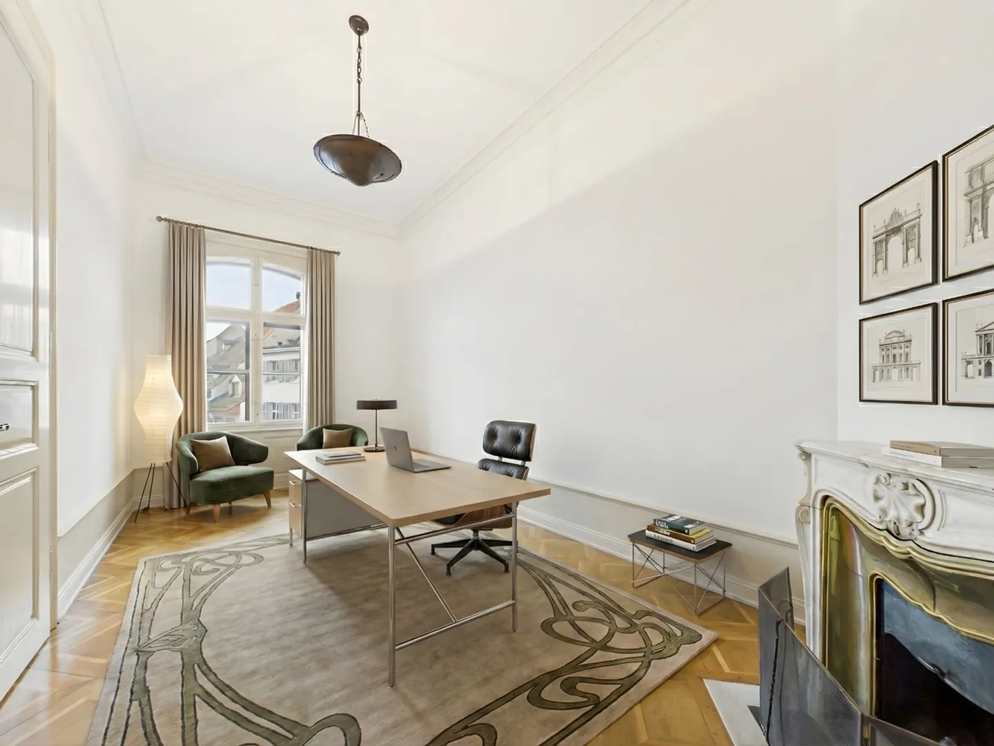 Appartement historique meublé de 5,5 pièces à Bâle (temporaire jusqu'en juillet 2026) - Photo 5 sur 12