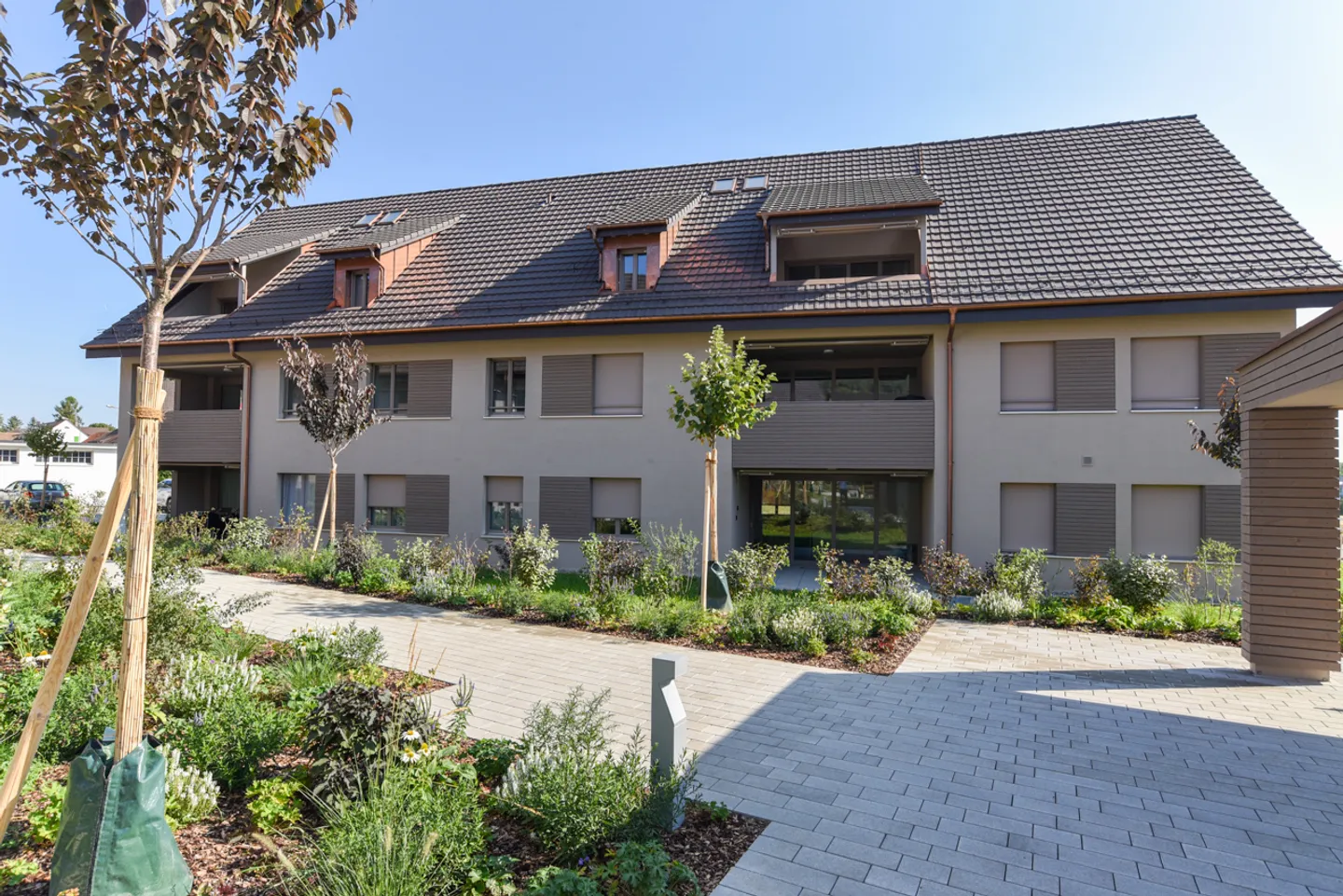 Moderne Gartenwohnung in Birr - Foto 2 von 13